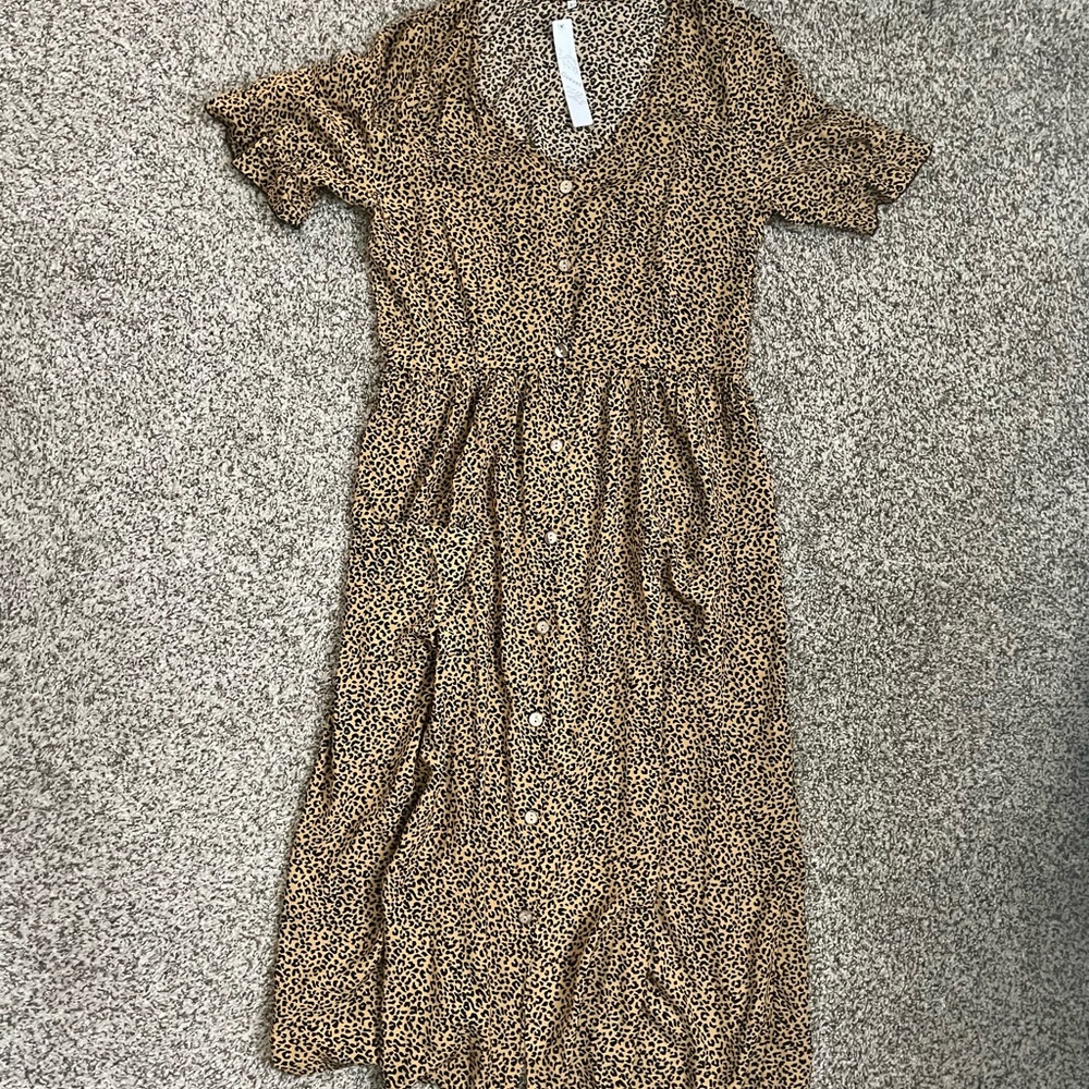BNWT Womens leopard print dress